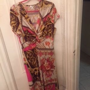 Print Maxi dress